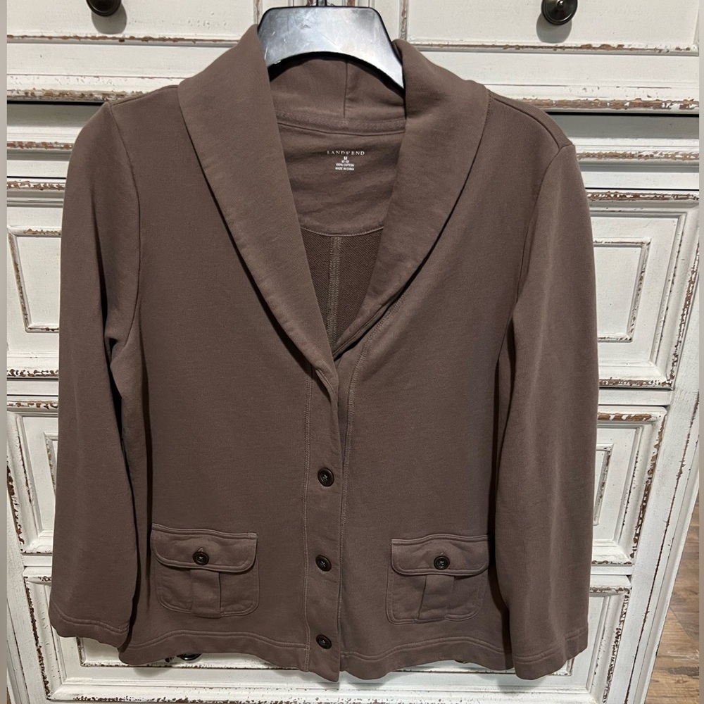 Lands’ End 100% Cotton Jacket